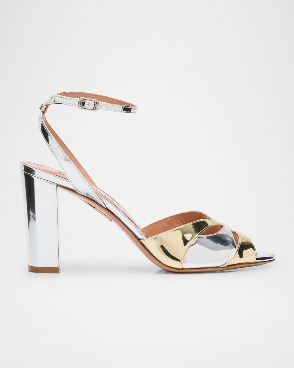 Specchio Moves Shiny Sandals